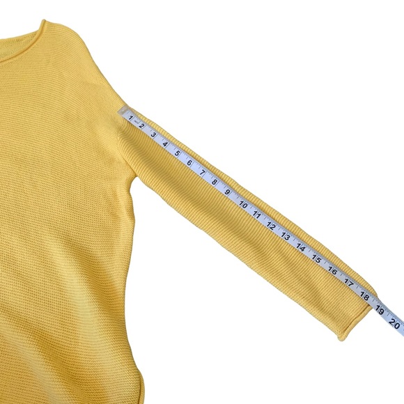 ST. JOHN Yellow Label Wool Blend Oversized Knit Sweater Size Medium Long Sleeve - Picture 4 of 10